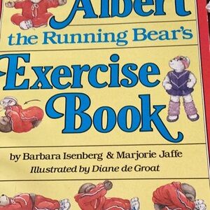 🐸 CHILDRENS BOOK Albert the Running Bear’s EXERCISE BOOK 📕